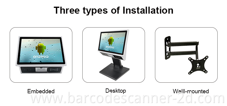 Winson 8.0 LCD Screen Win 7 Price Checker All in One Pos Terminal for Supermarket